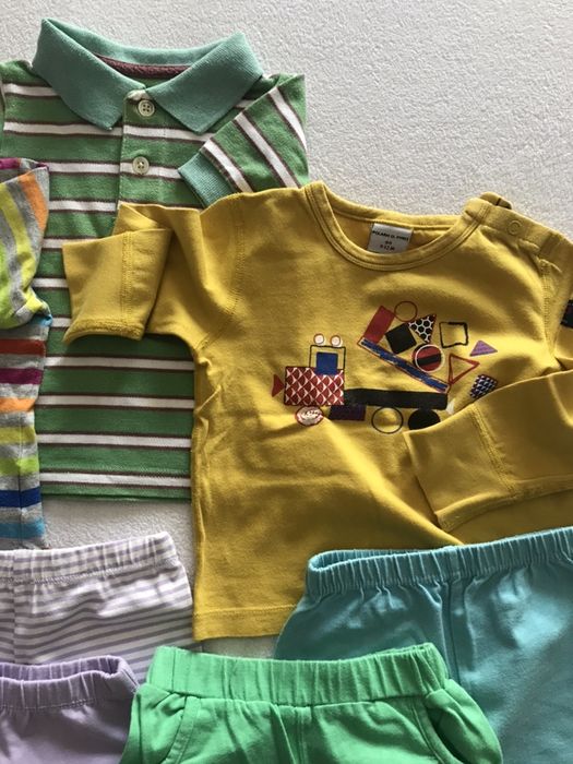 Zestaw spodenki polo koszulki bluzka