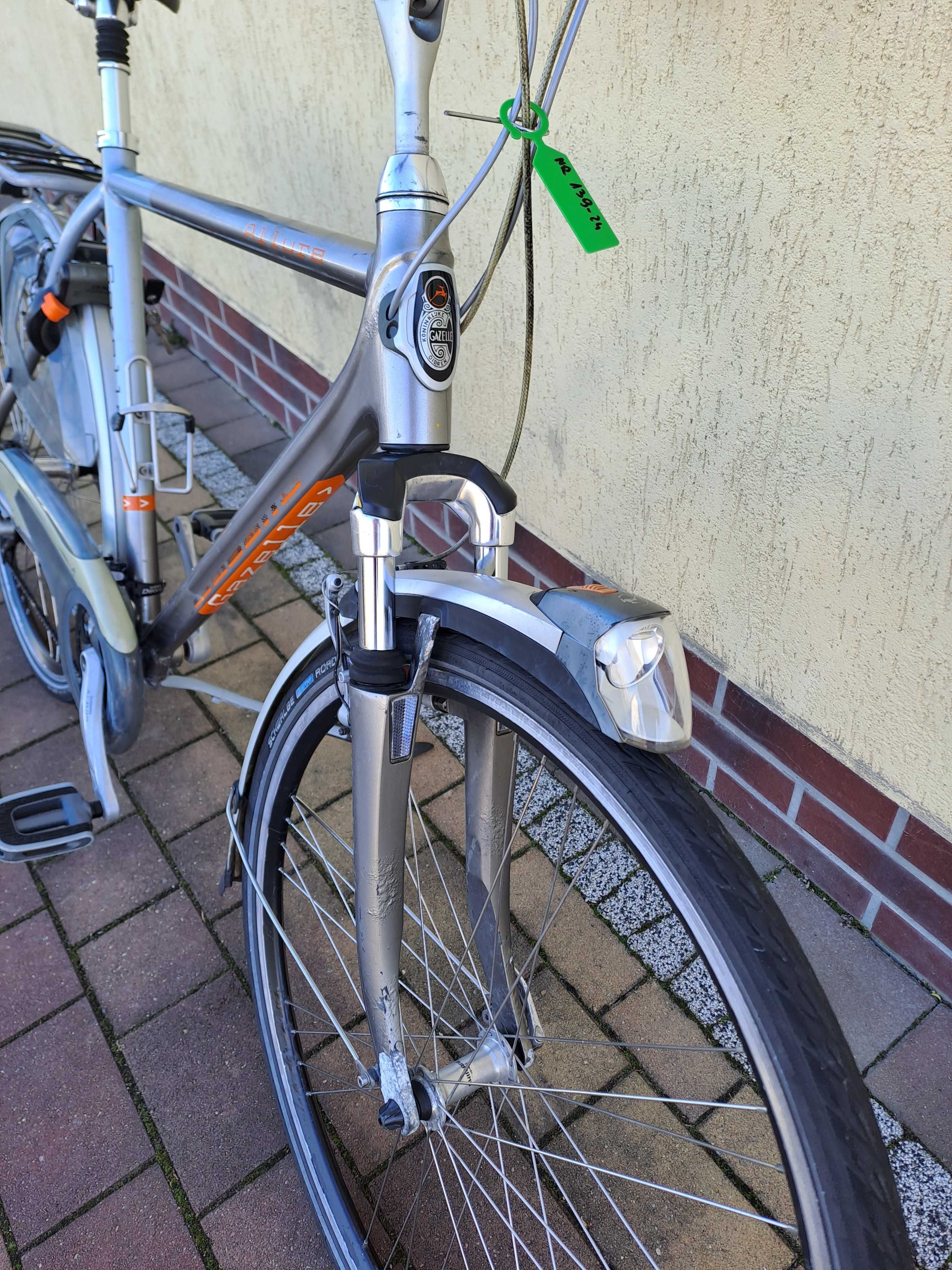 Gazelle Allure, męski rower holenderski ALU/57cm/3x8Shimano