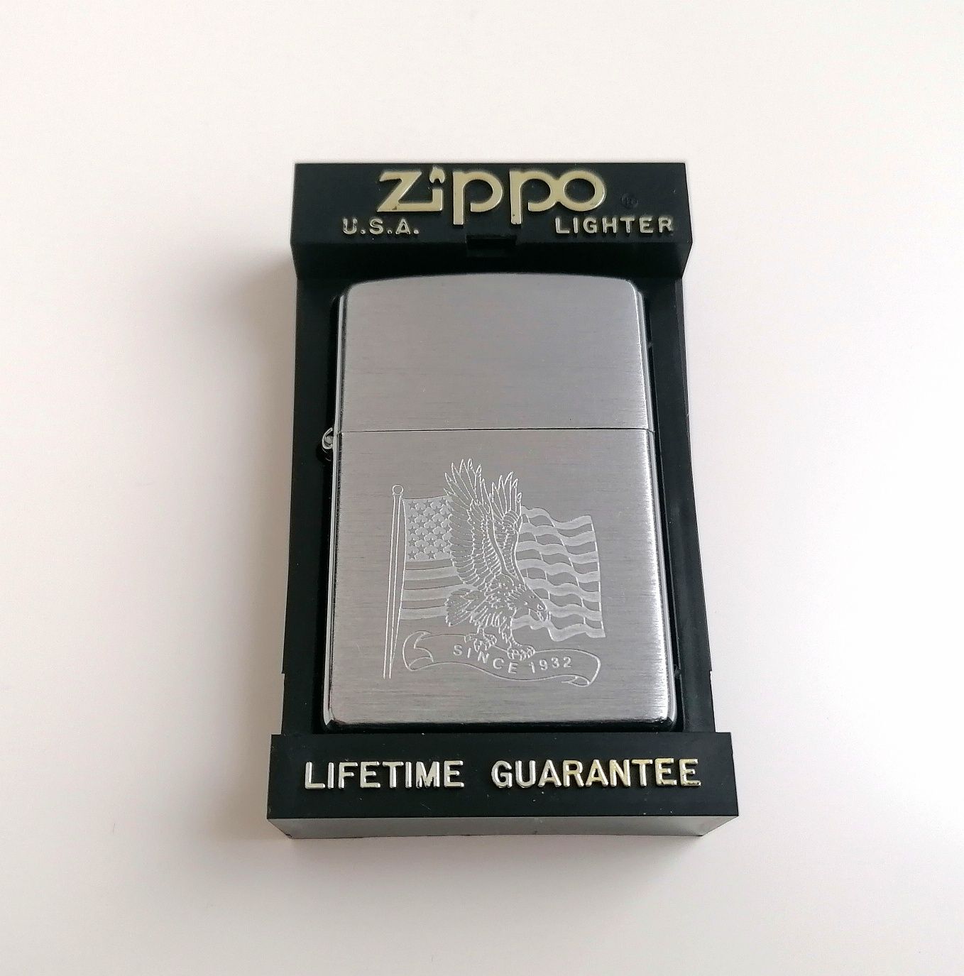 Zippo orzeł USA z 2001 roku jak nowa