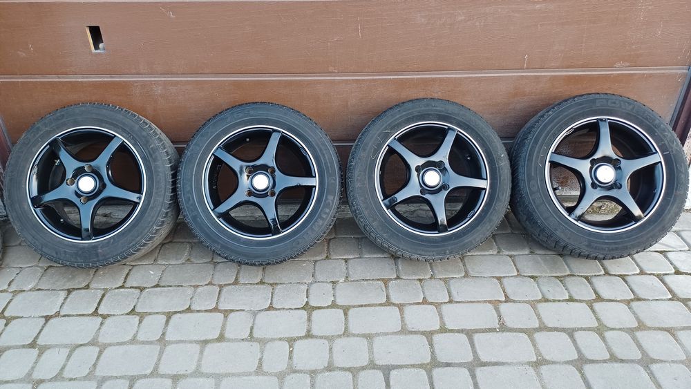 14" alufelgi 4x108 ford focus fusion fiesta escort KA +opony letnie