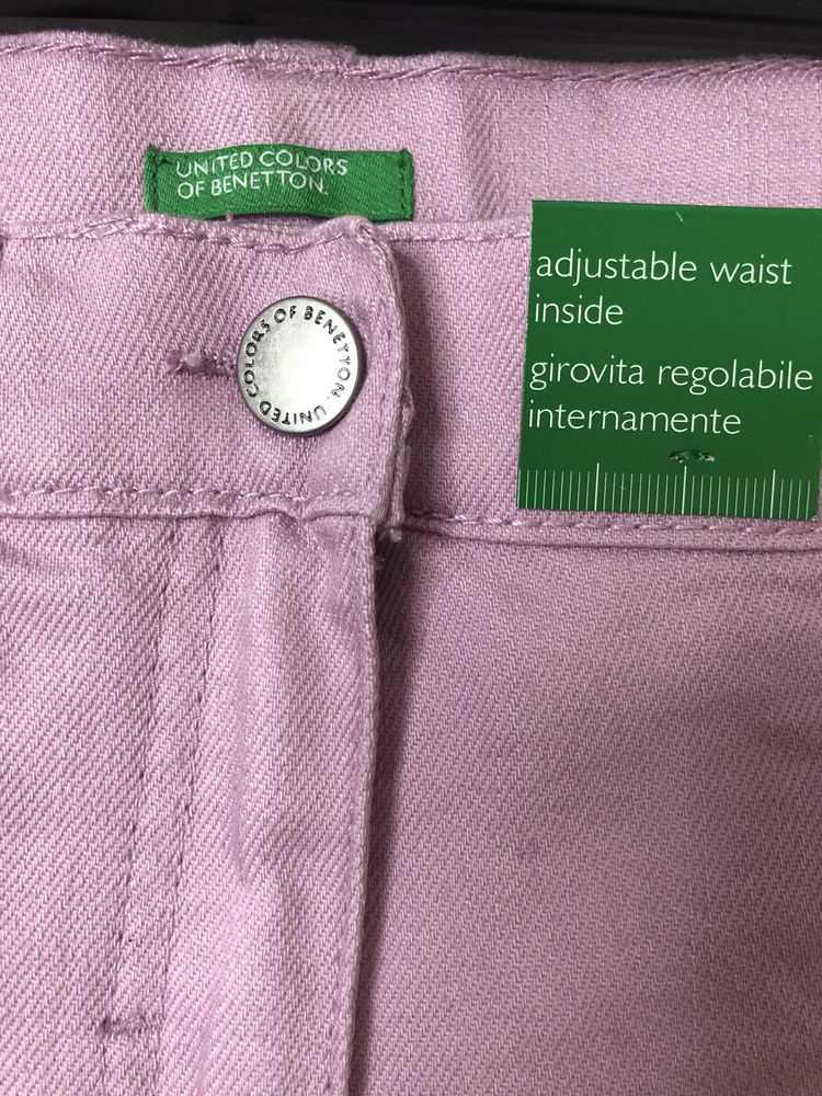 Nowe Spodnie jeansowe 150-152 cm United colors of Benetton