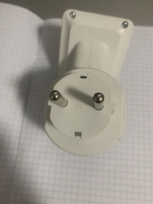 Розетка для вимірювання електроенергії 3680Вт білий Silver Crest