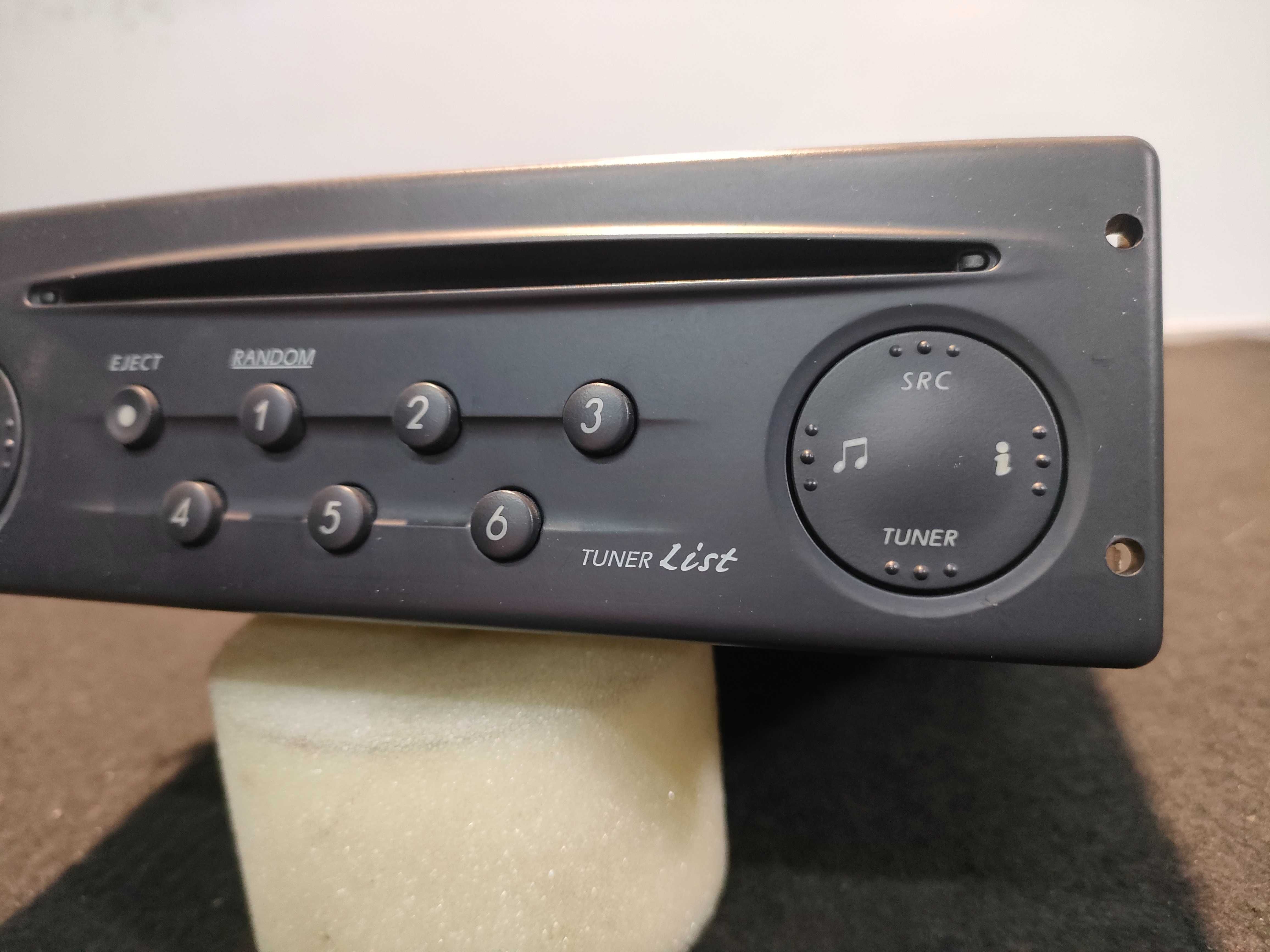 Renault radio Tuner list