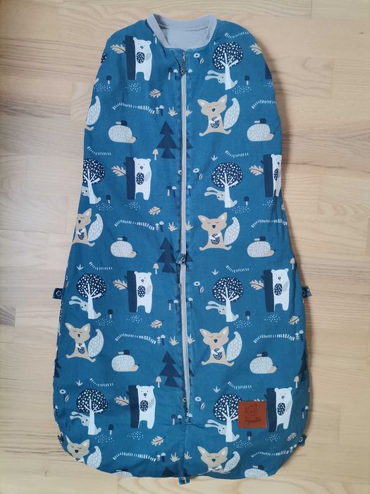 Śpiworek ocieplany do spania dla niemowlaka