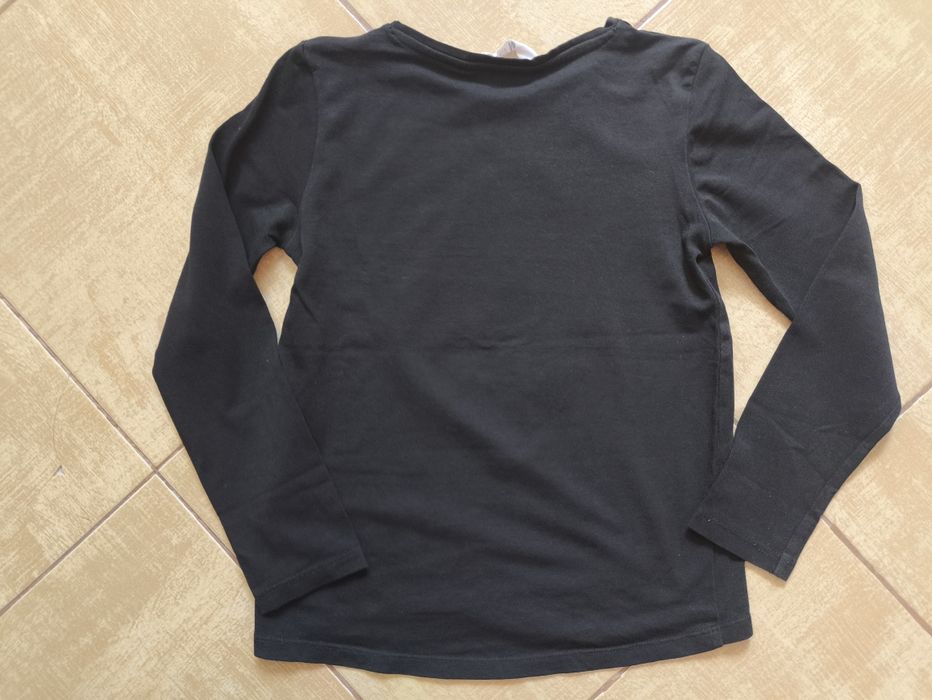 JAK NOWA śliczna bluzka na HALLOWEEN H&M r. 122/128 brokatowa dynia