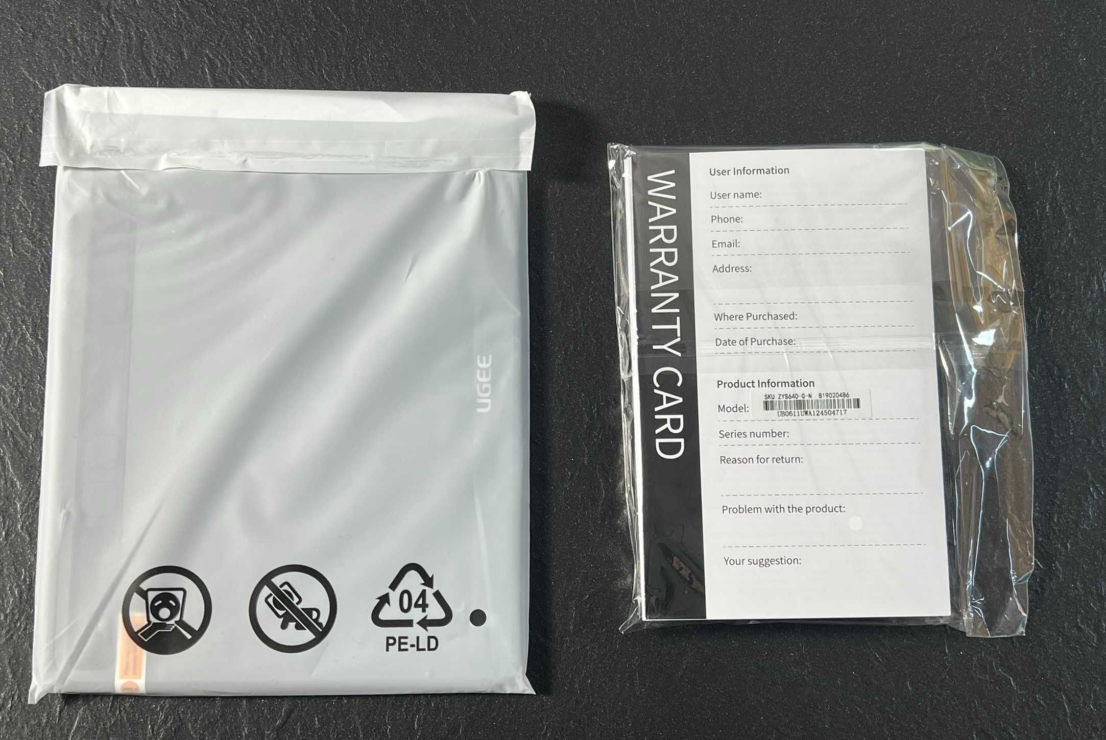 UGEE S640 tablet graficzny kompatybilny z Windows Mac Linux