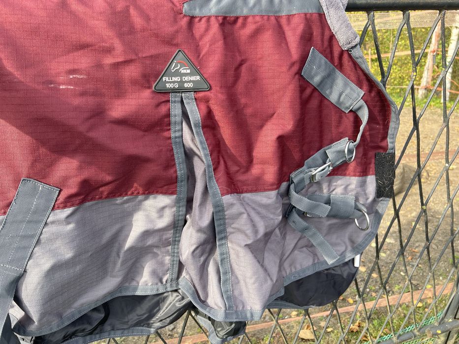 Derka padokowa zimowa 125 cm HKM YUKON 100g