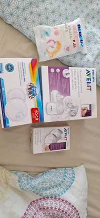 Laktator Philips Avent+muszle laktacyjne+gratis