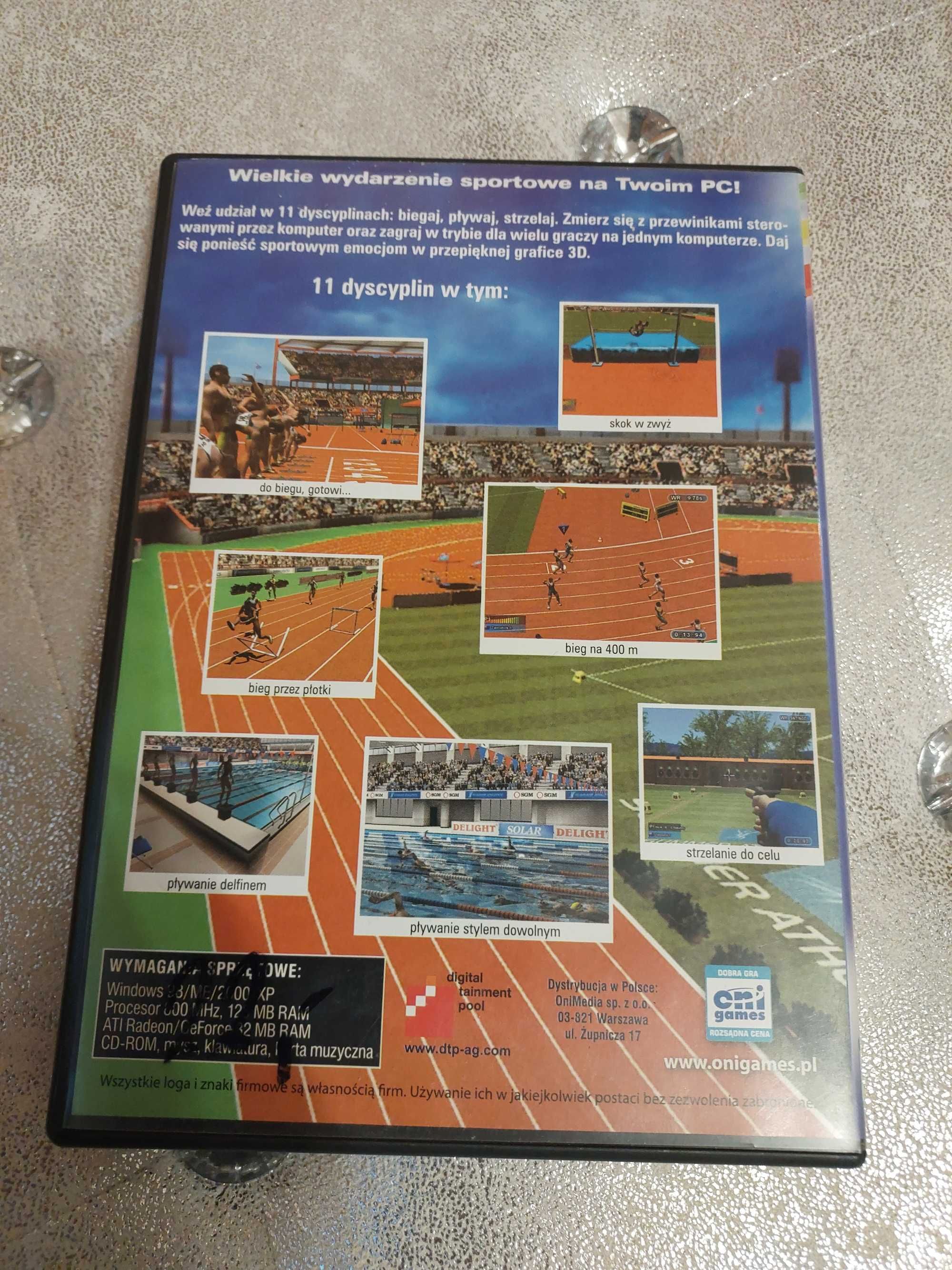 Gra PC CD-ROM Igrzyska sportowe 11 dyscyplin