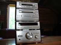 Piękna &Sprawna Mini-Wieża Technics HD-501 //  Kolumny?