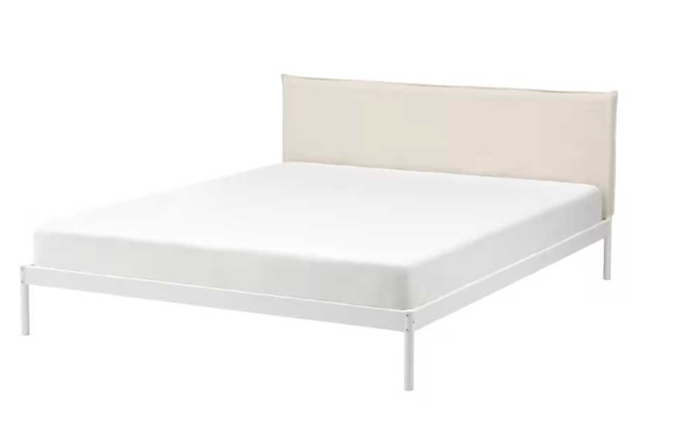 Cama IKEA KLEPPSTAD + colchão ÅBYGDA 160 x 200