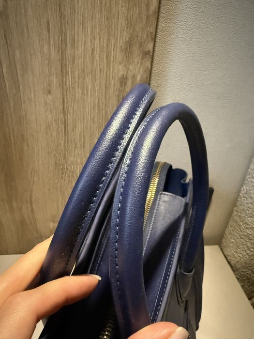 Сумка Celine темно синього кольору