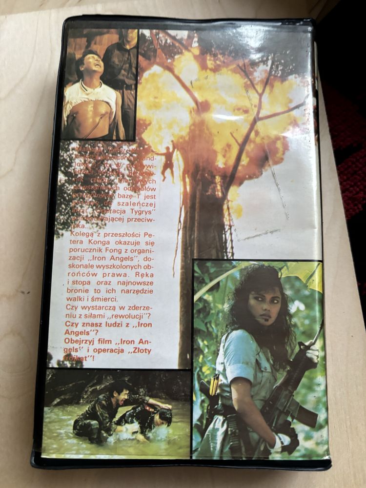 Żelazne anioły 2 kaseta vhs Mona Lee