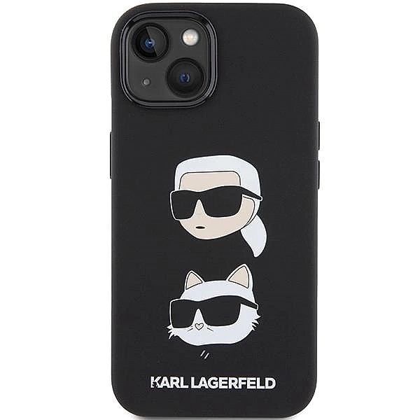 Etui Karl Lagerfeld Silicone Karl&Choupette Head na iPhone 15 Plus / 1