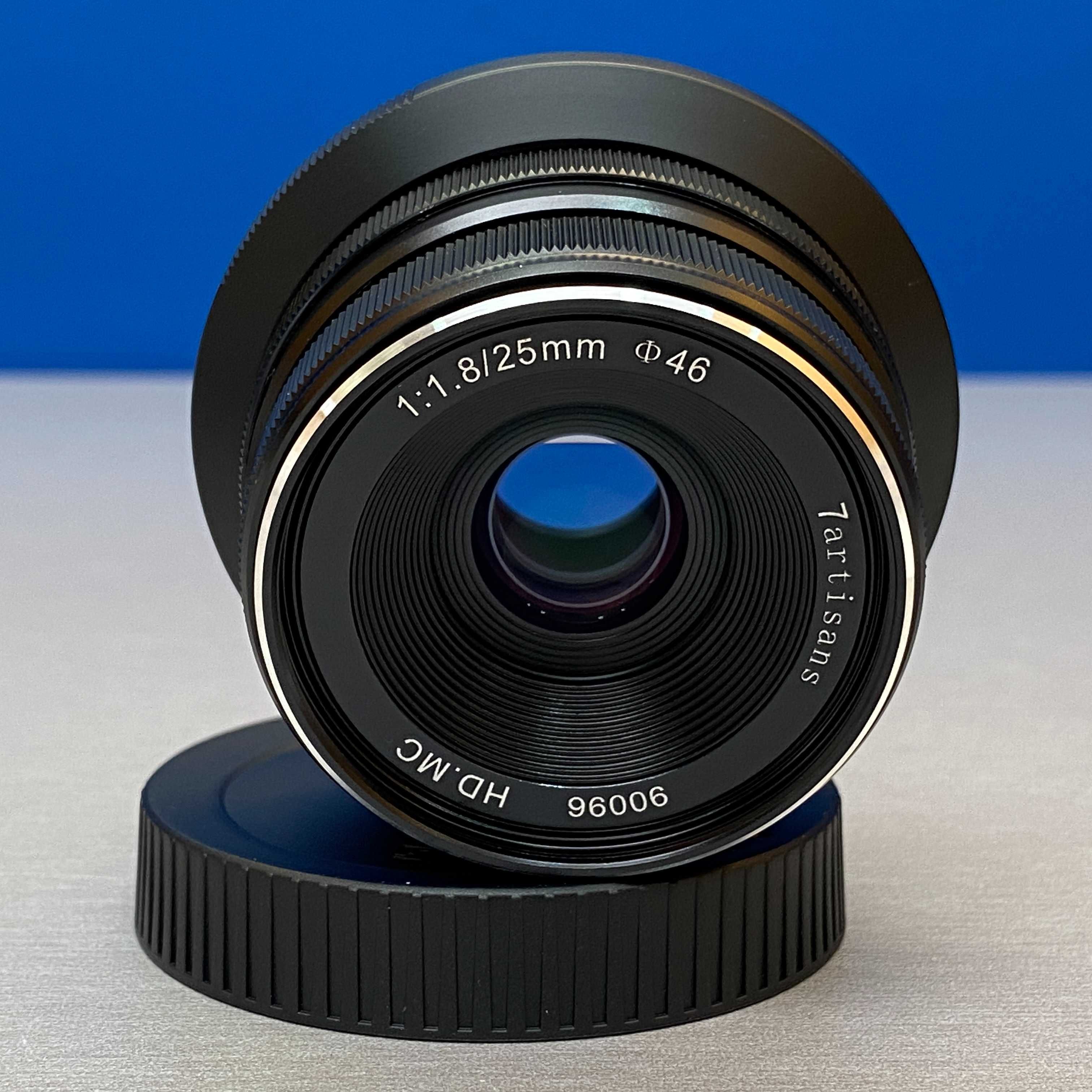 7Artisans 25mm f/1.8 (Sony E-Mount) - NOVA - 3 ANOS DE GARANTIA