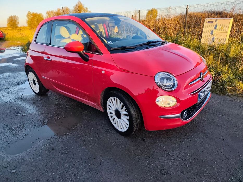 Fiat 500 ZADBANY FIAT 500 2015r.