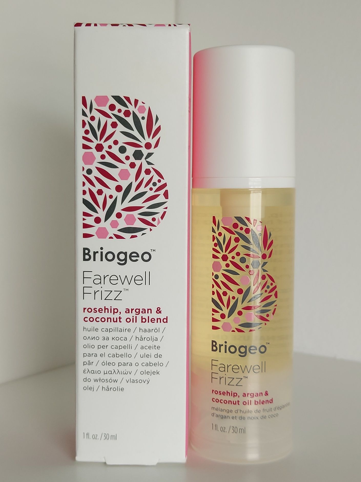 Briogeo Farewell Frizz Rosehip Argan & Coconut Oil Blend olejek