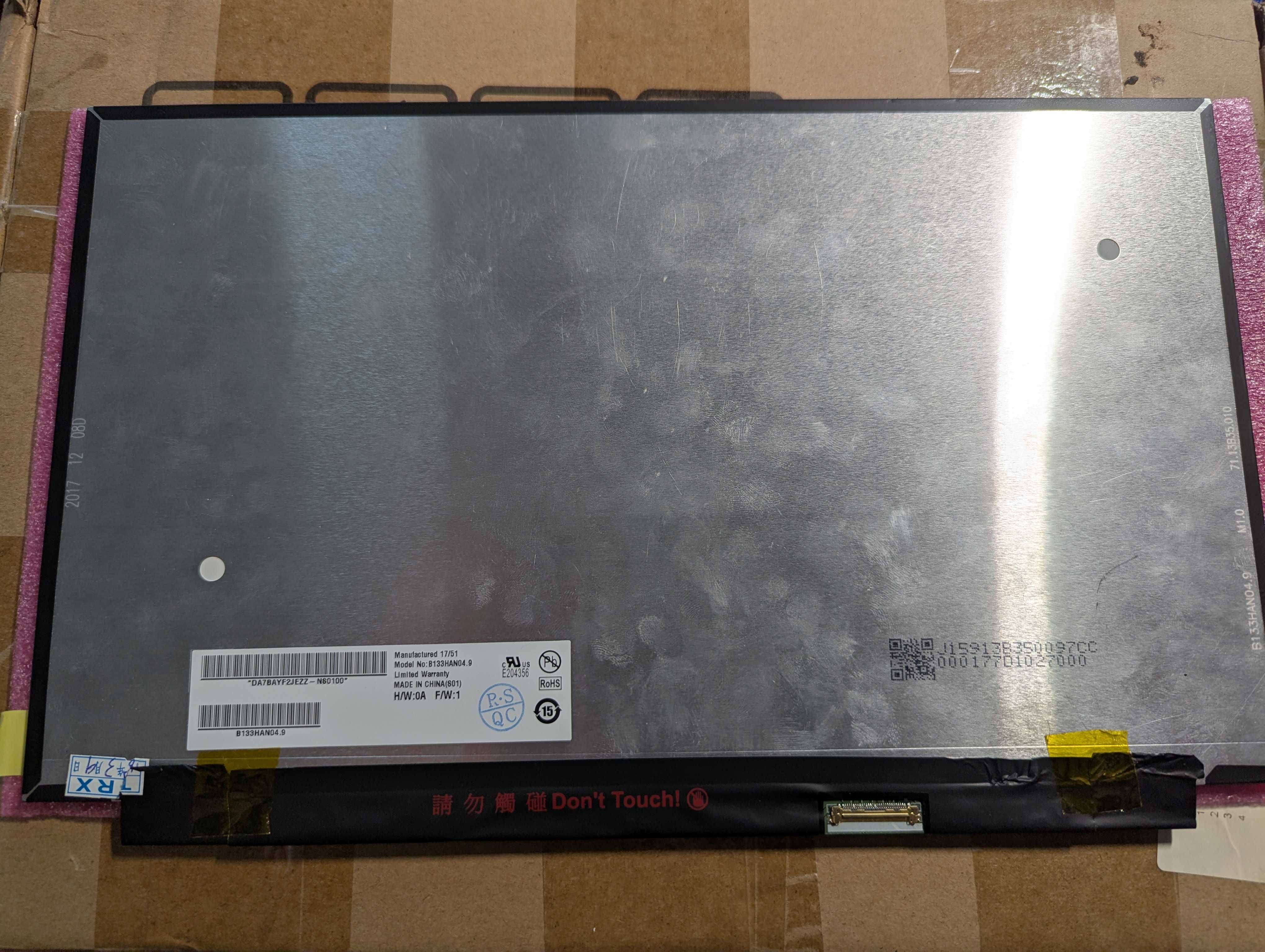 IPS матриця AUO B133HAN04.6 B133HAN04.9 13.3 FHD 30pin
