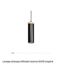 Lampa wisząca Minaki czarna GU10 Inspire NOWA