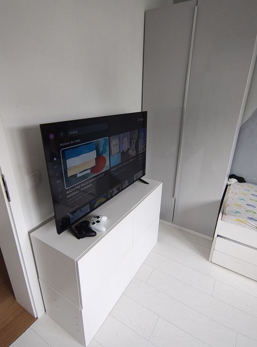 Szafa IKEA polysk szary 100x236/58