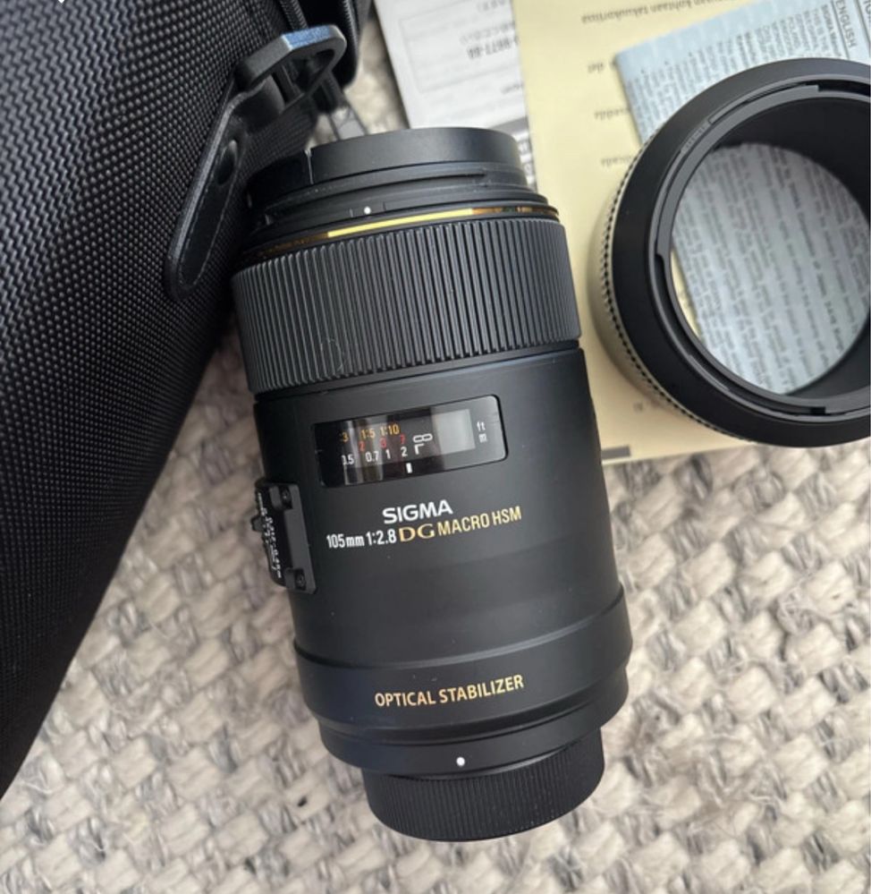 Sigma 105 mm 2.8 MACRO Mount Nikon F