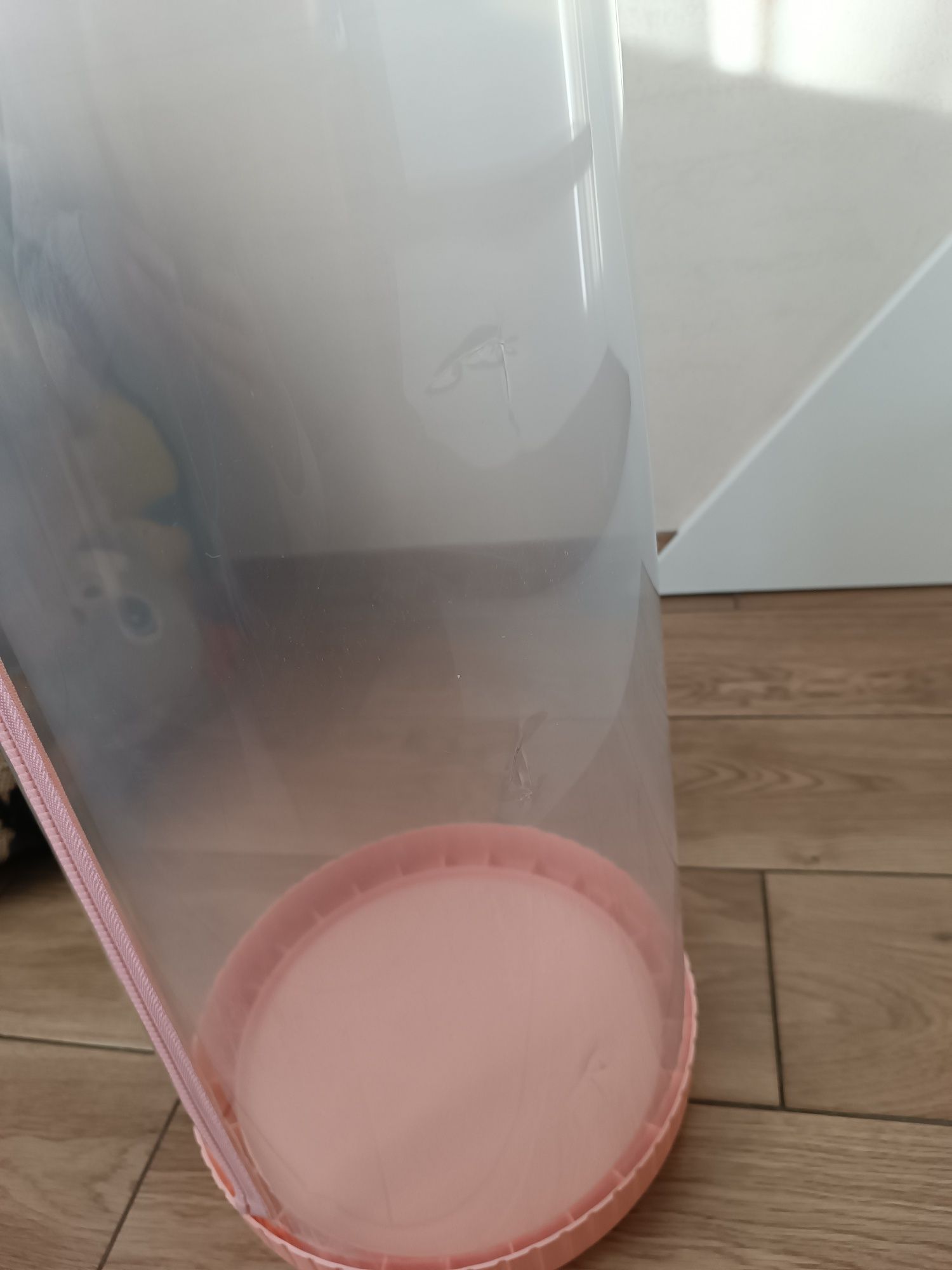 Organizer na zabawki pluszaki tuba na suwak