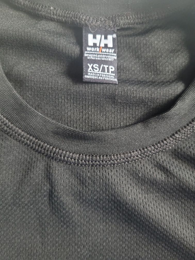 HellyHansen Nowa czarna bluzka tshirt męski termoaktywny rozmiar S