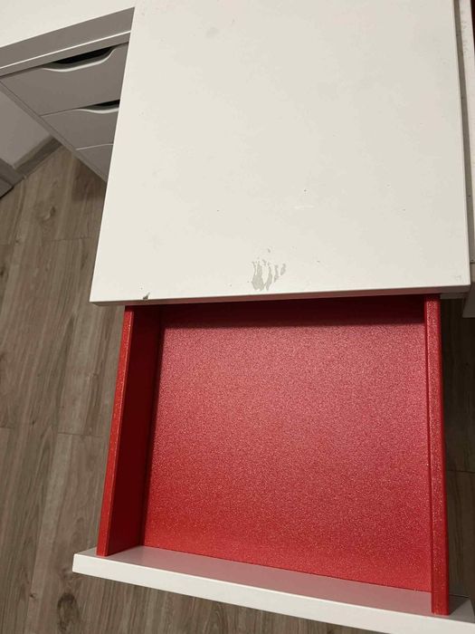 Toaletka BRIMNES biała