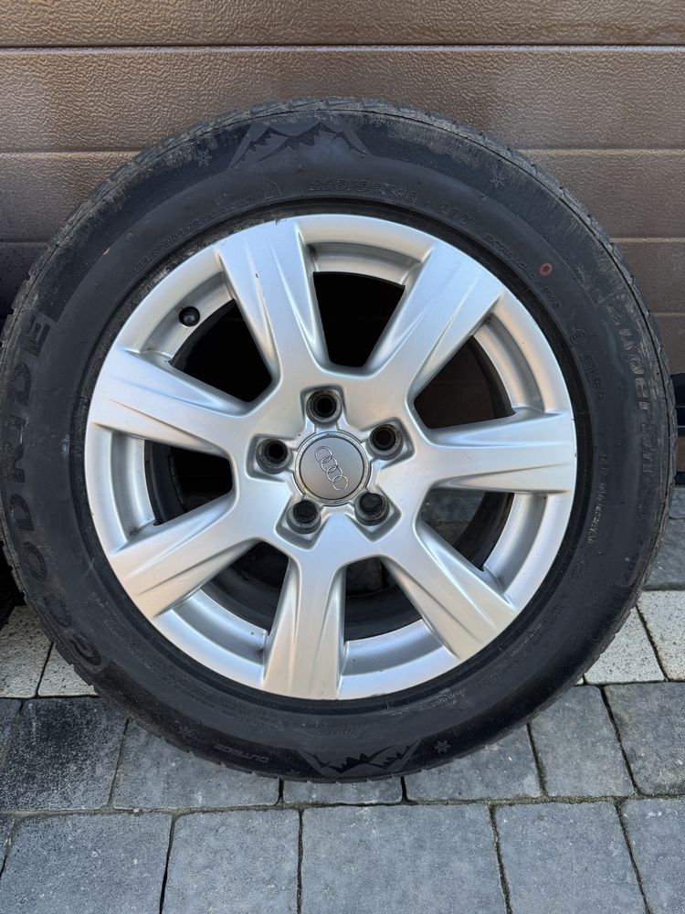 Koła felgi  audi 16 cali a4 b8 opona zimowa 2023 r!!
