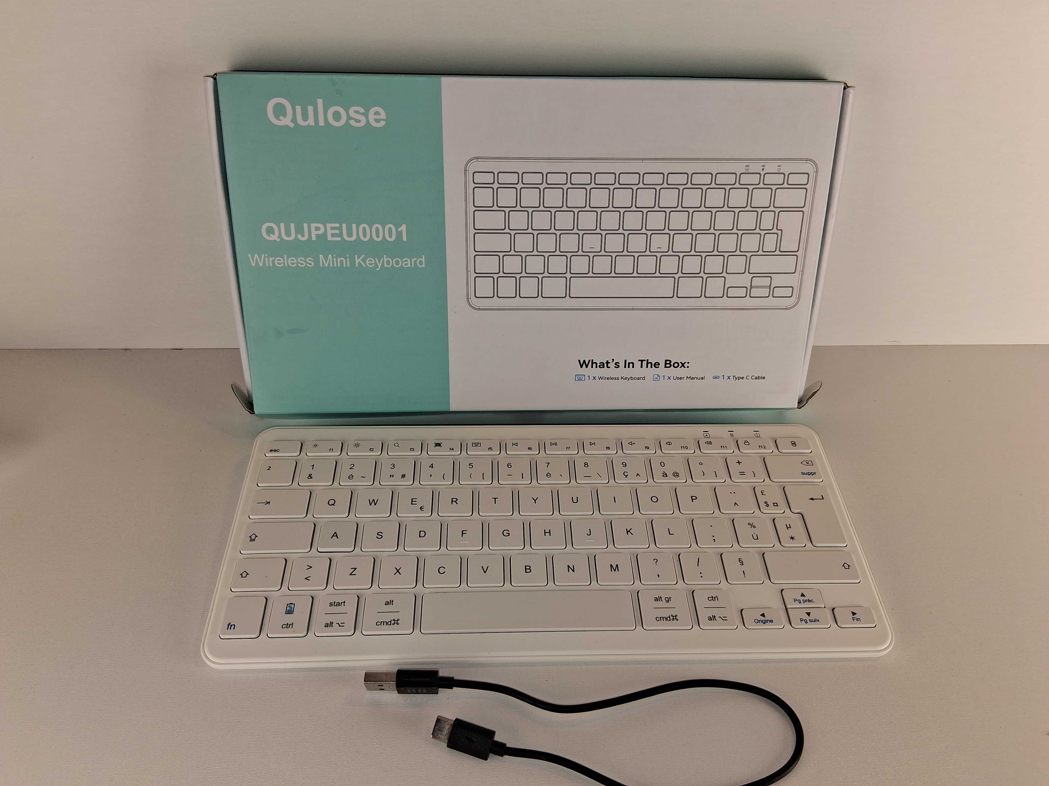 Y139 Qulose Wireless Mini Klawiatura Bezprzewodowa Typ C