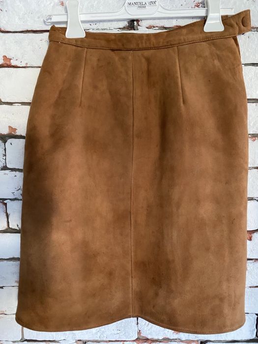 Спідниця/ дублянка натуральна Італія