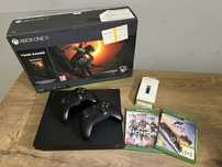 Xbox One X 1TB – zestaw konsola + akcesoria + gry