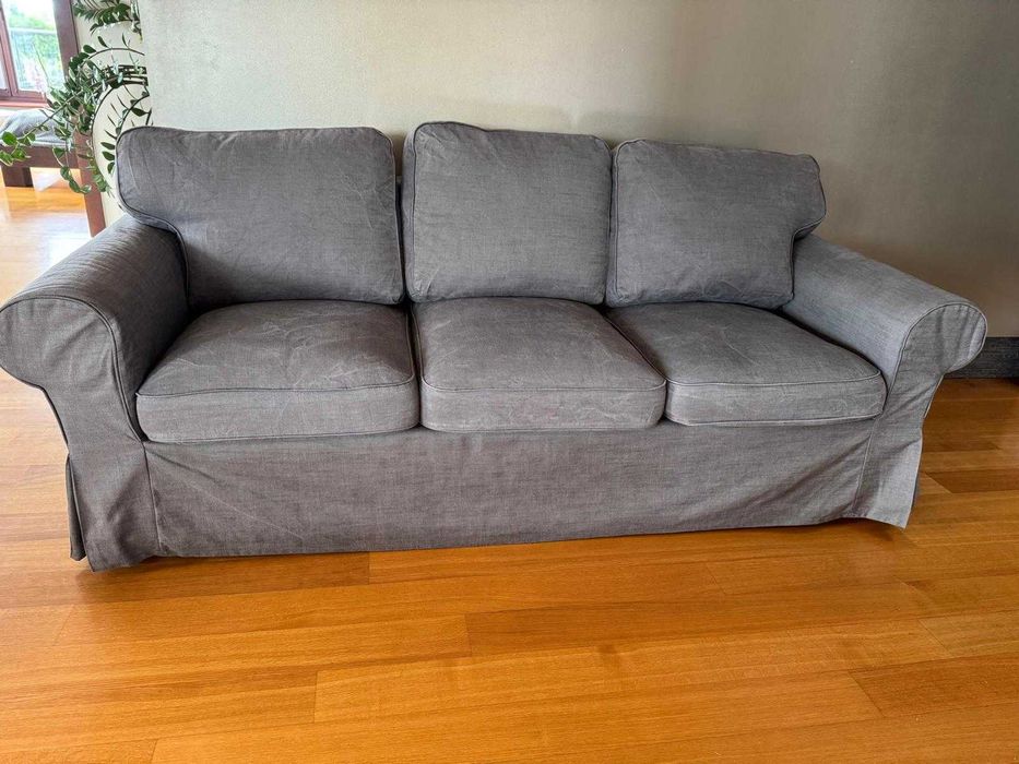 Kanapa SOFA 3 osobowa rozkładana, z funkcją spania, EKTORP
z materacem