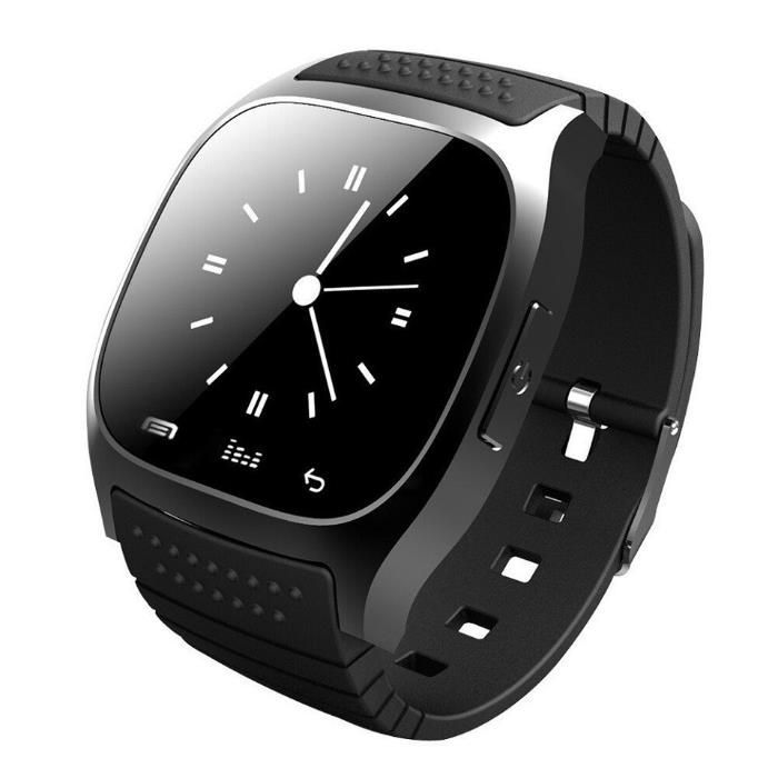 Smartwatch M26 Android Bluetooth Relógio Inteligente - Cor Azul