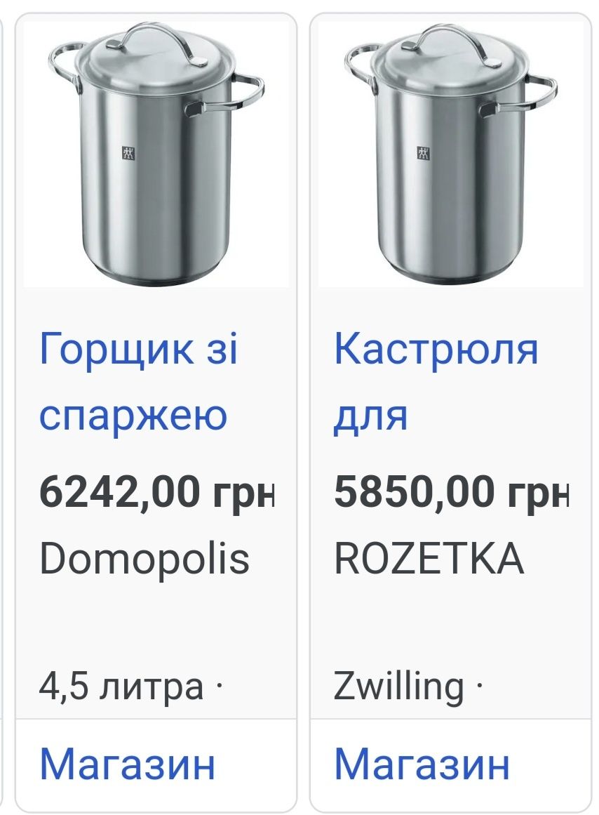 Нова Zwilling Каструля для спаржі і пасти з кришкою 16 см Twin Specia