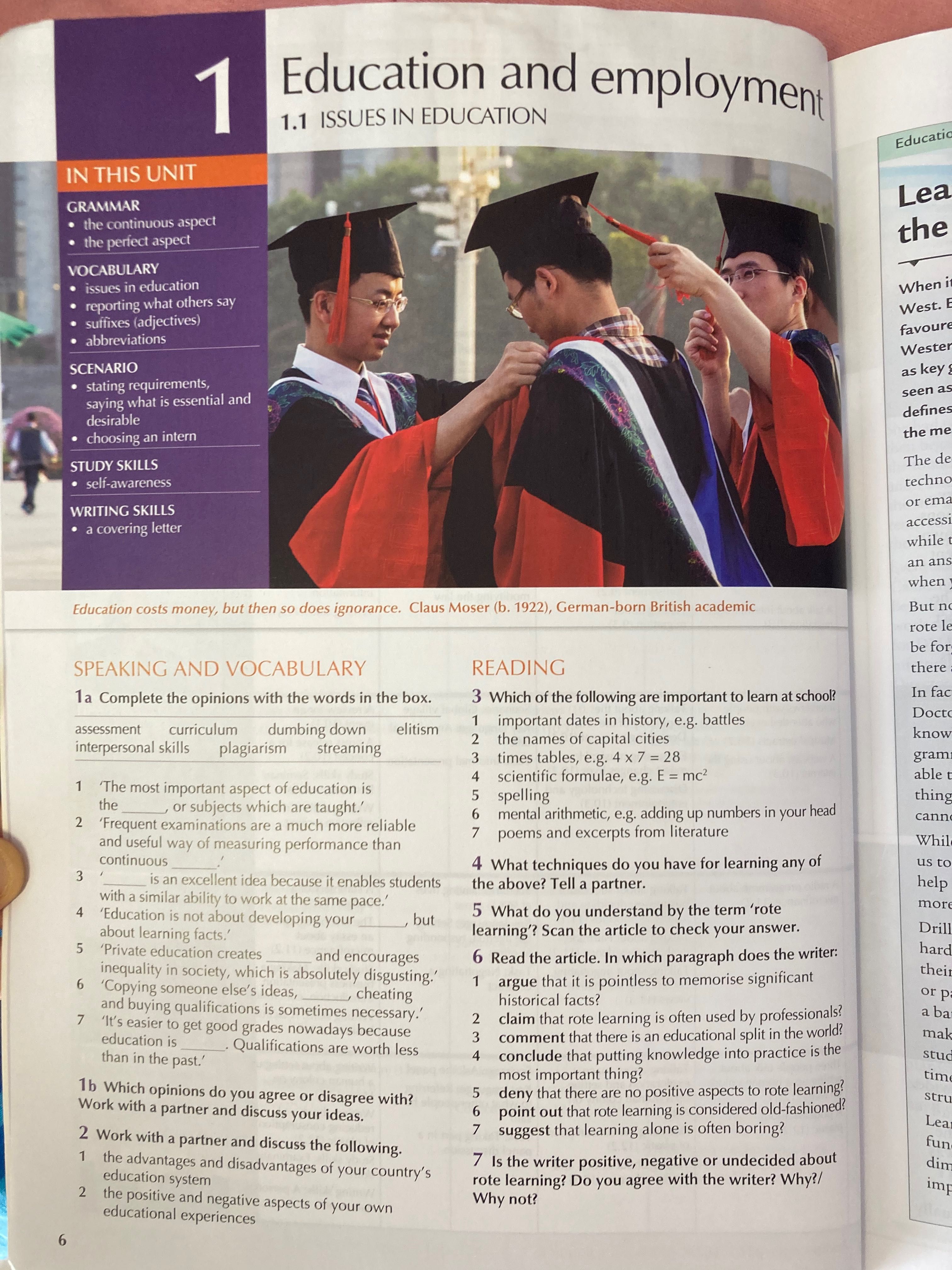 New Language Leader advanced coursebook