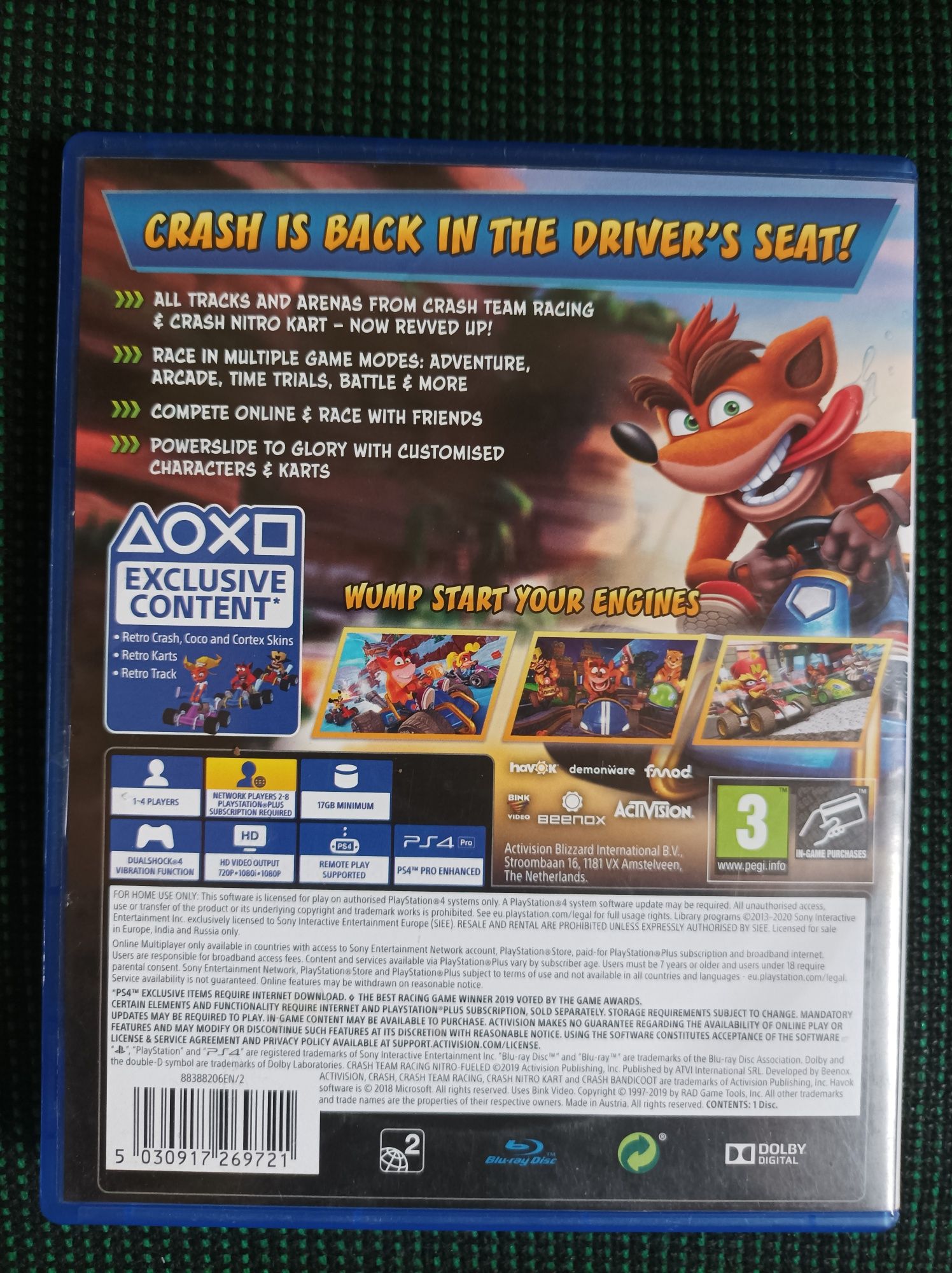 Gra ctr crash team racing nitro fueled ps4 ps5