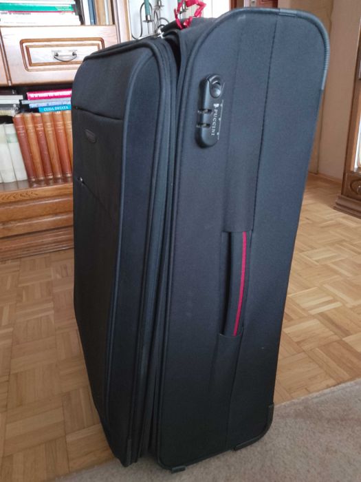 Puccini - duża materiałowa walizka podróżna