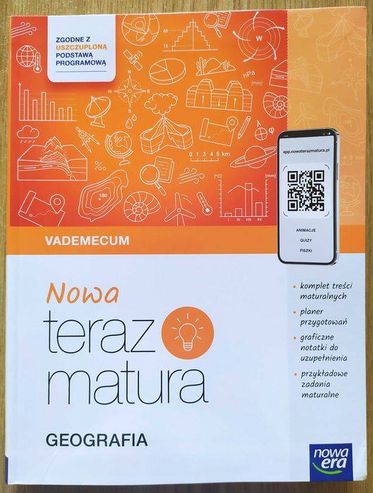Vademecum z geografii "Nowa Teraz Matura”, Wydawnictwo Nowa Era