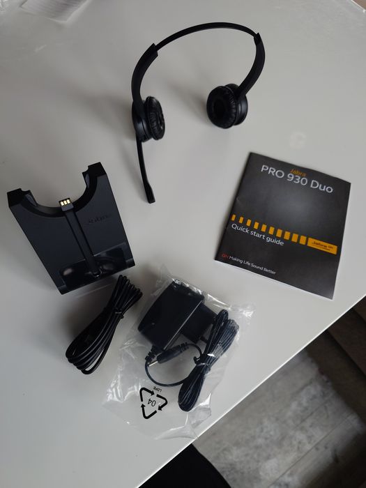 JABRA  PRO 930 DUO Słuchawki bezprzewodowe bluetooth
