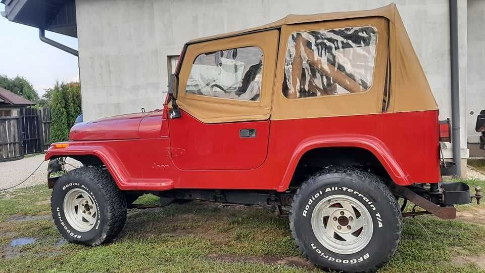 jeep wrangler YJ  drzwi kowbojki  nadstawki