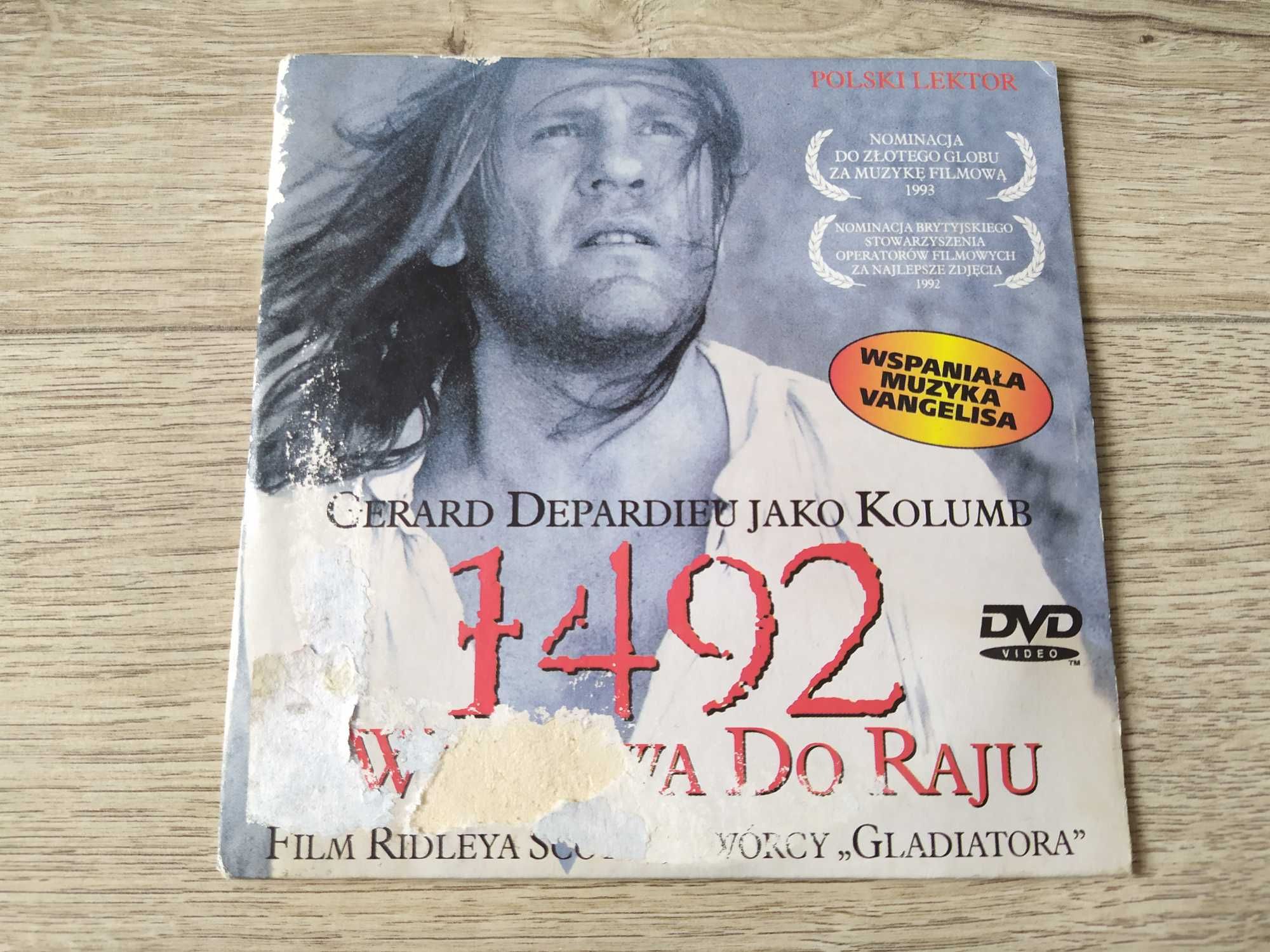 1492: Wyprawa do raju DVD - 1992 - Ridley Scott - Gérard Depardieu