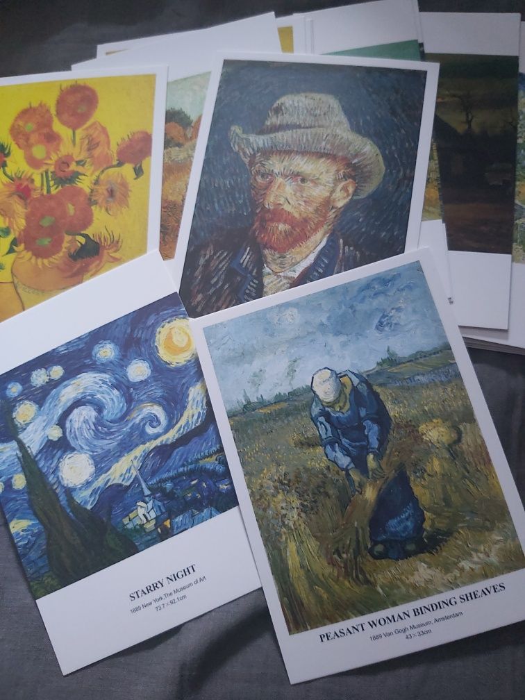 Kolekcja 30 pocztówek Van Gogh