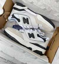 Кроссовки New balance 550 white black / Нью беленс 550 черно бел 38 39