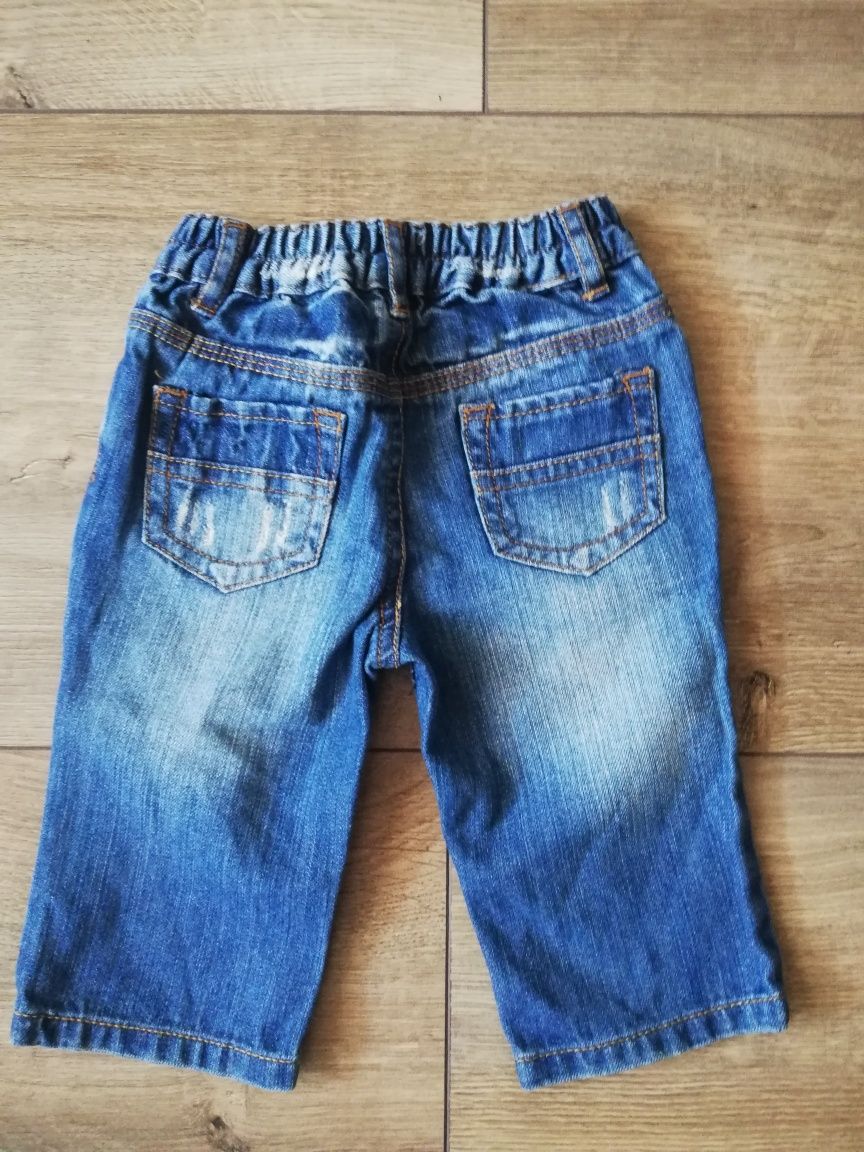 Spodnie jeans roz 56/62