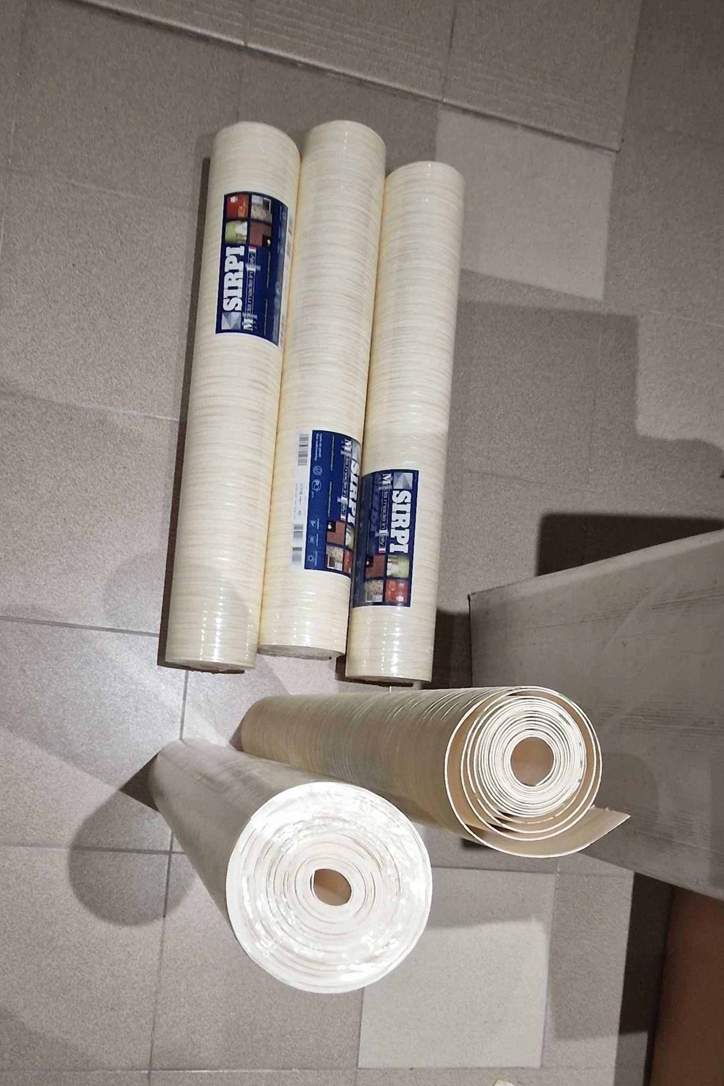 Tapety winylowe włoskie SIRPI 4 pełne nowe rolki+ 1/2 rozpoczęta