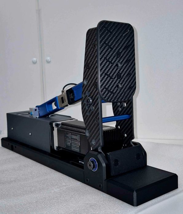 Pedal Simracing diy Estrutura carbono e aluminio