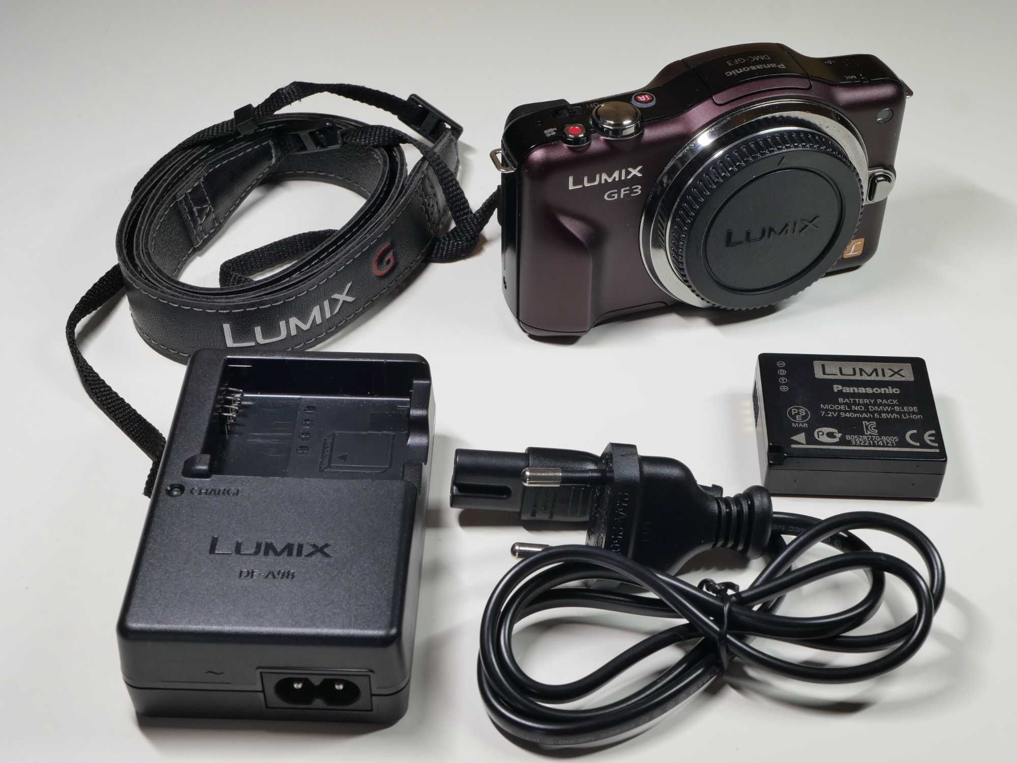 Panasonic Lumix DMC GF3 em Excelente Estado