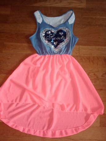 Sukienka nowa dla dziewczynki t.128-134