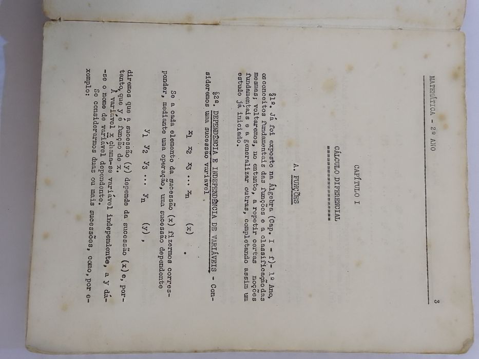 Matemática, calculo Diferencial e Integral